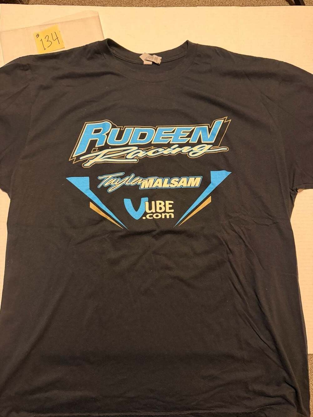 Next Level Rudeen Racing Tayler Malsam 26 T-Shirt Size XL Black